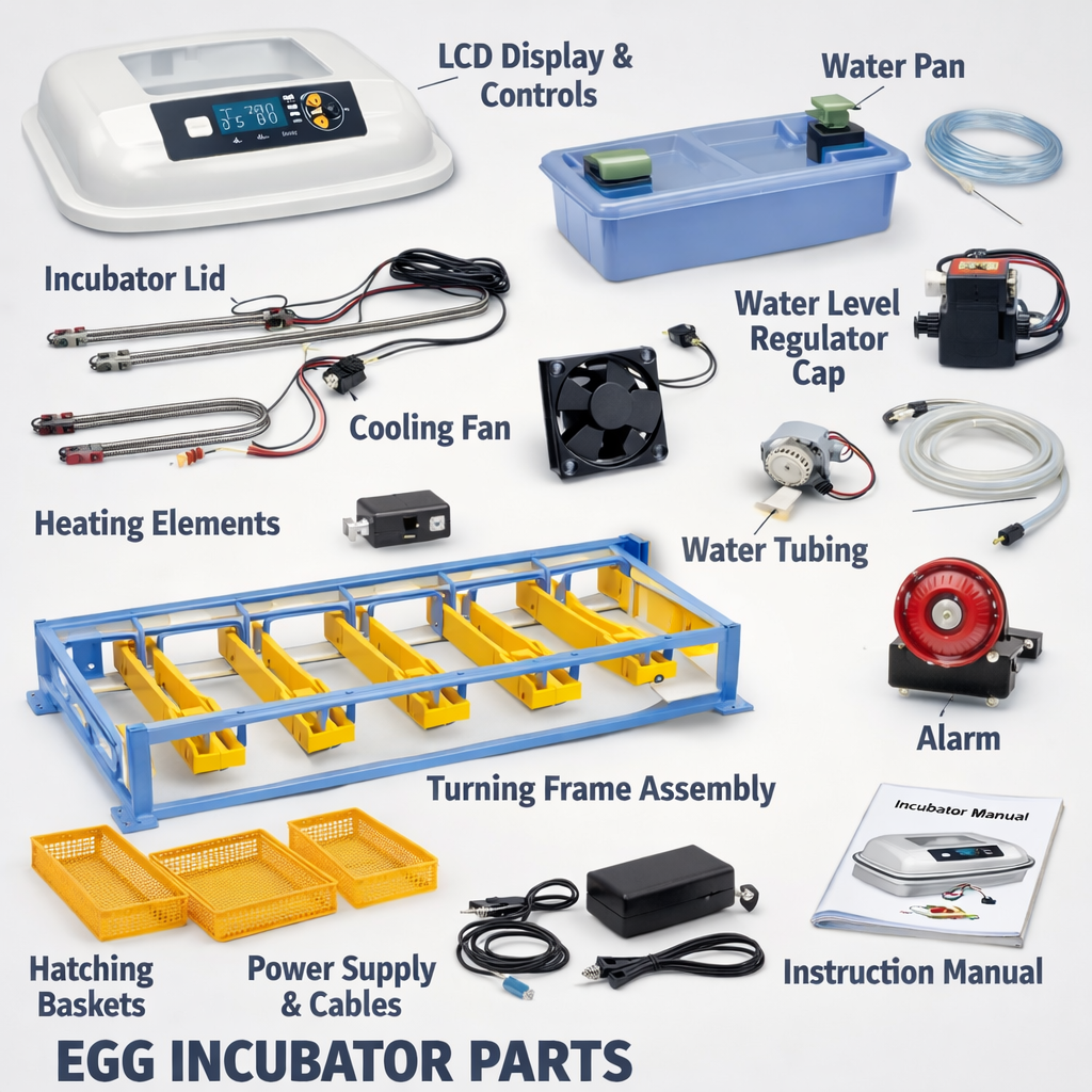 egg incubator parts